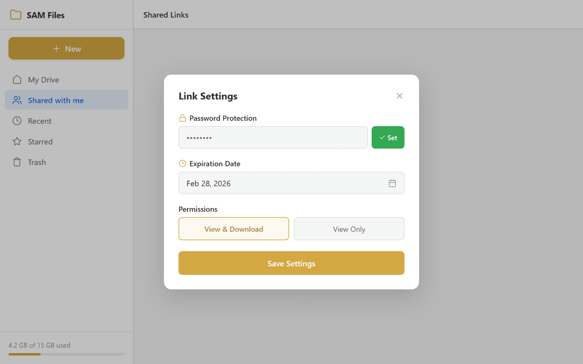 Password & Expiration